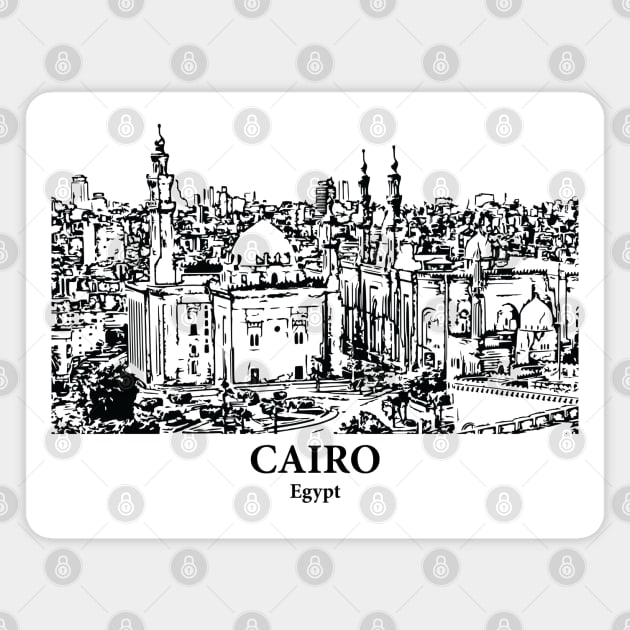 Cairo - Egypt Magnet by Lakeric